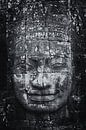 ANGKOR, CAMBODIA- Sculpture of Buddha in the ruins of Angkor Wat. Angkor Wat is a wonderful world an by Wout Kok thumbnail