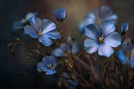 Blaue Stille von Retrotimes