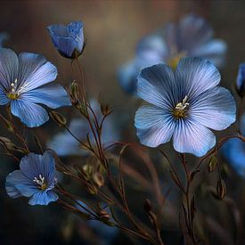 Blaue Stille von Retrotimes