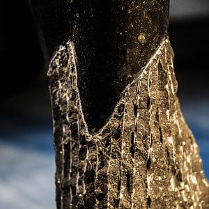 Sculpture avec design textile...