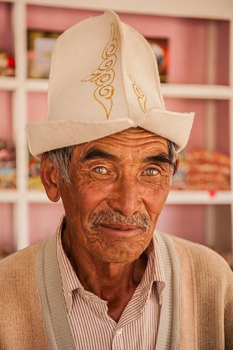 Mann in Kirgisistan Porträt