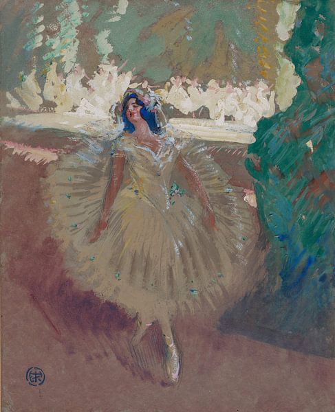 Henry Keller, Pavlova, ca 1910 by Atelier Liesjes