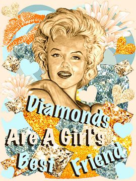 Diamonds Are A Girl's Best Friend von GittaGsArt
