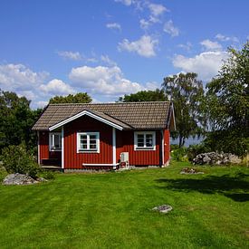 Traditionelles schwedisches Landhaus. von Jarretera Photos