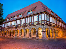 Halberstadt – The Cathedral Rectory in the evening by Thomas Bugdoll
