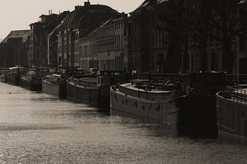 Gent, Visserijvaart. België. van Jan Van Bizar