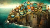 The city on the cliff