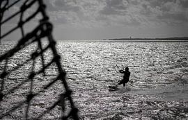 Kiteboarder by Martijn Hinrichs