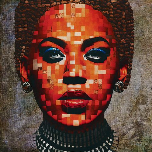 Het gekleurde meisje