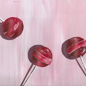 Sucettes rouges  sur Blad&Beeld