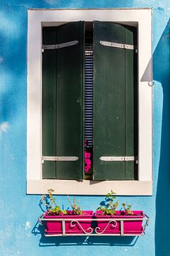 Venetië Italië | Kleurrijke gevels uit Venetië | Reisfotografie van Tine Depré
