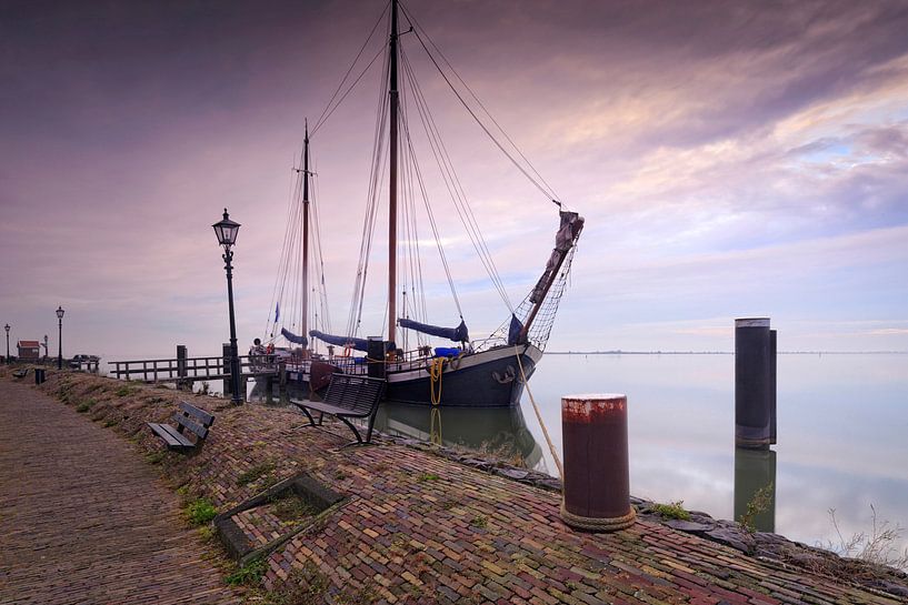 Segelschiff am Volendam-Kai von gaps photography