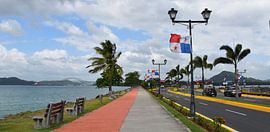 Verlassen der Promenade Cinta Costera von Claude Laprise
