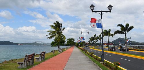 De Cinta Costera-promenade verlaten
