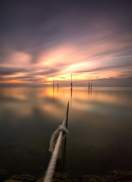 Sunset Stavoren by Dennie Jolink