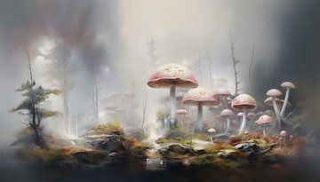 De paddenstoelensprookjeswereld