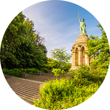 Het Hermann-monument bij Detmold van Günter Albers