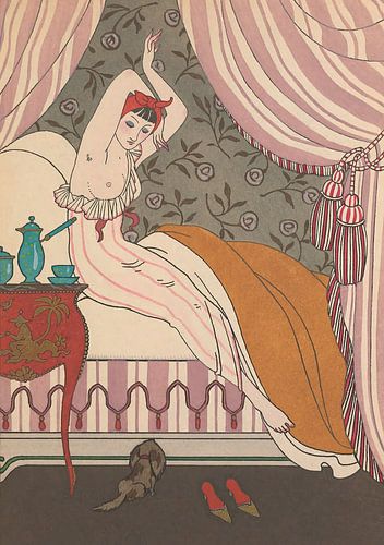 George Barbier - La Belle Matineuse (1914)