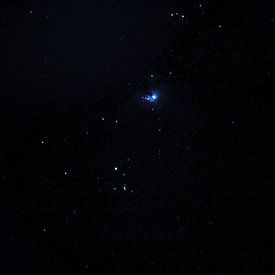 Der Orionnebel am Sternenhimmel von PhotoManiX Artworks