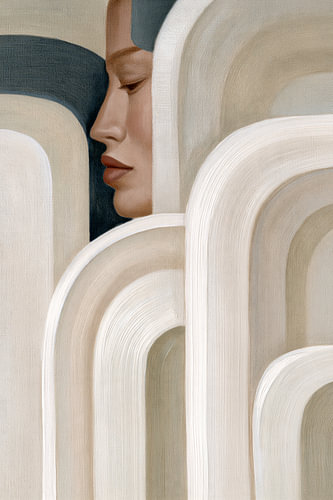 Softe Abstract Vrouw