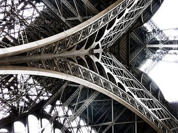 Parijs Eiffeltoren in detail 6 von Cynthia van Diggele