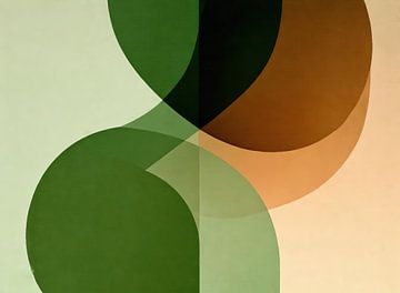 Aardetinten | Overlap in Aardekleuren van Modern Collection