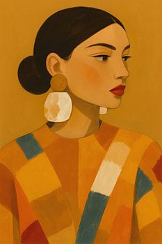 Portrait Trop glamour pour être camouflé