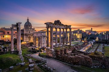 Romeins Forum in Rome, Italië van Michael Abid