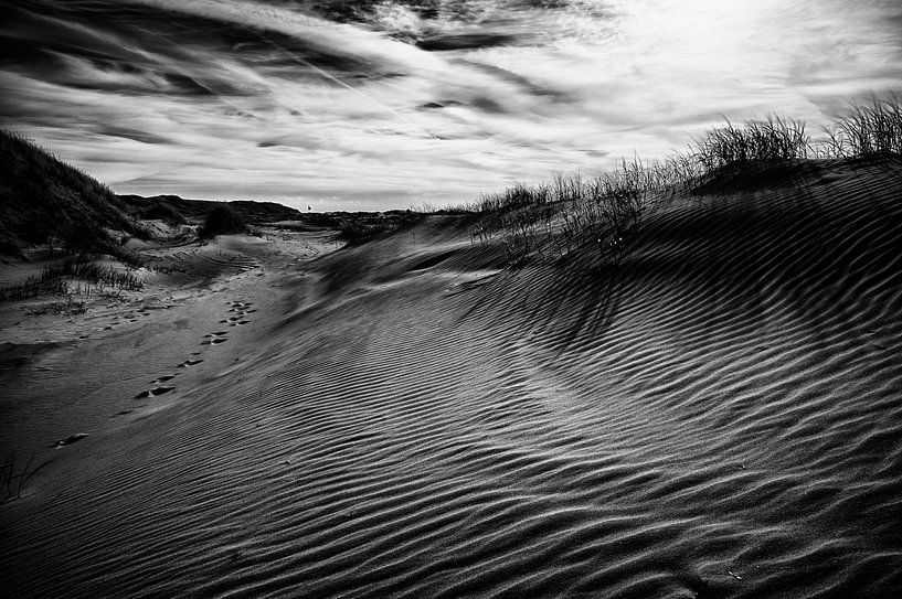 Zand, licht en schaduw par Remco de Vries