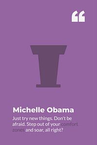 Michelle Obama von Walljar