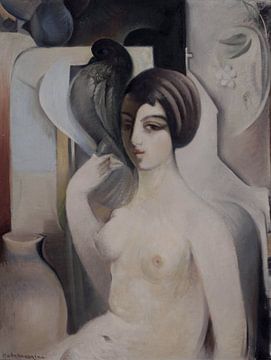 Frau mit einer Taube, Sarkis KATCHADOURIAN - 1928-29 von Atelier Liesjes