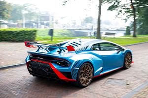 Voiture de sport Lamborghini Huracán STO sur Sjoerd van der Wal Photographie