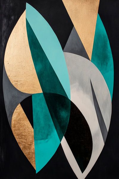 Colourful harmony - geometry of the soul by Poster Art Shop