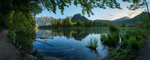 Le silence des montagnes – un panorama naturel aux reflets cristallins sur Silvio Schoisswohl
