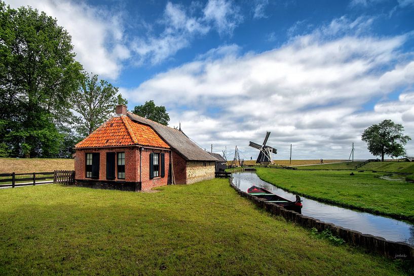 Dutch landscape by John Dekker