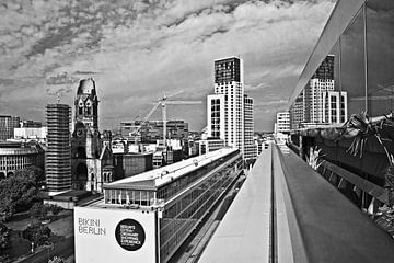 Berlin city panorama City West by Silva Wischeropp