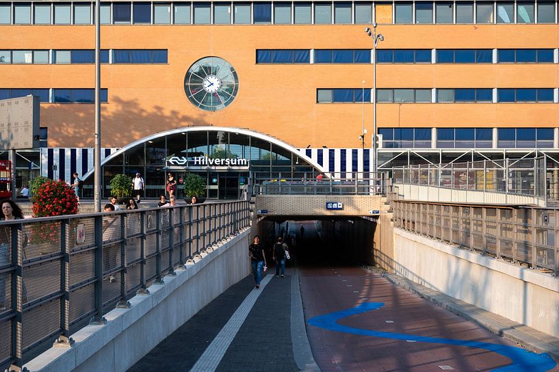 Hilversum, North Holland, The Netherlands, Colorful square and f by Werner Lerooy
