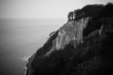 Falaises de craie à Rügen sur Denny Lerch