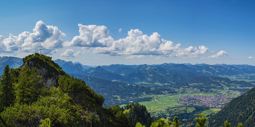 Panorama from the Riefenkopf by Walter G. Allgöwer