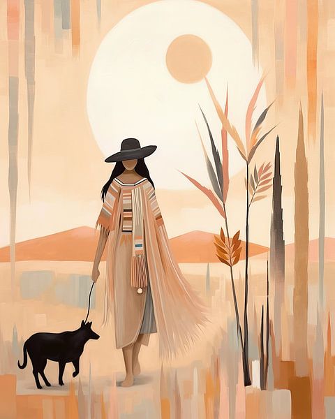 Painting Beige by ARTEO Paintings