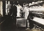 Jonge Doffers in de Elk Cotton Mills, Fayetteville, Tennessee van Vintage Afbeeldingen thumbnail