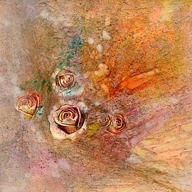 Unfolding with roses by Claudia Gründler