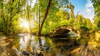 Old bridge over a creek