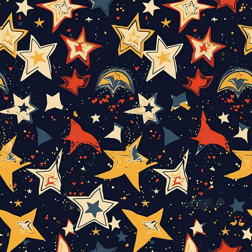 Étoiles rétro