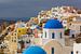 Uitzicht op Oia, Santorini, Griekenland van Adelheid Smitt