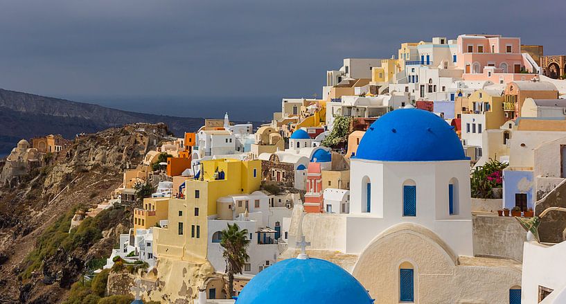 Ansicht von Oia, Santorin, Griechenland von Adelheid Smitt