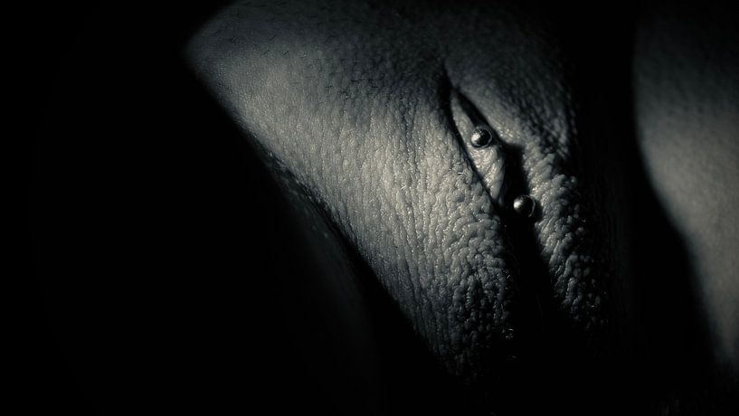 Gepiercte Lippen von Eric de Haan