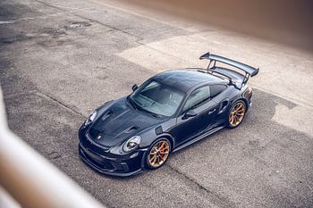 Schöner Porsche GT2 RS auf dem Hungaroring Circuit