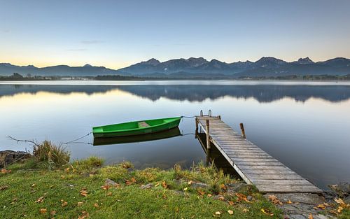 A peaceful morning at Hopfensee