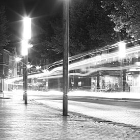 Groningen in de avond sur Merjan Merjan